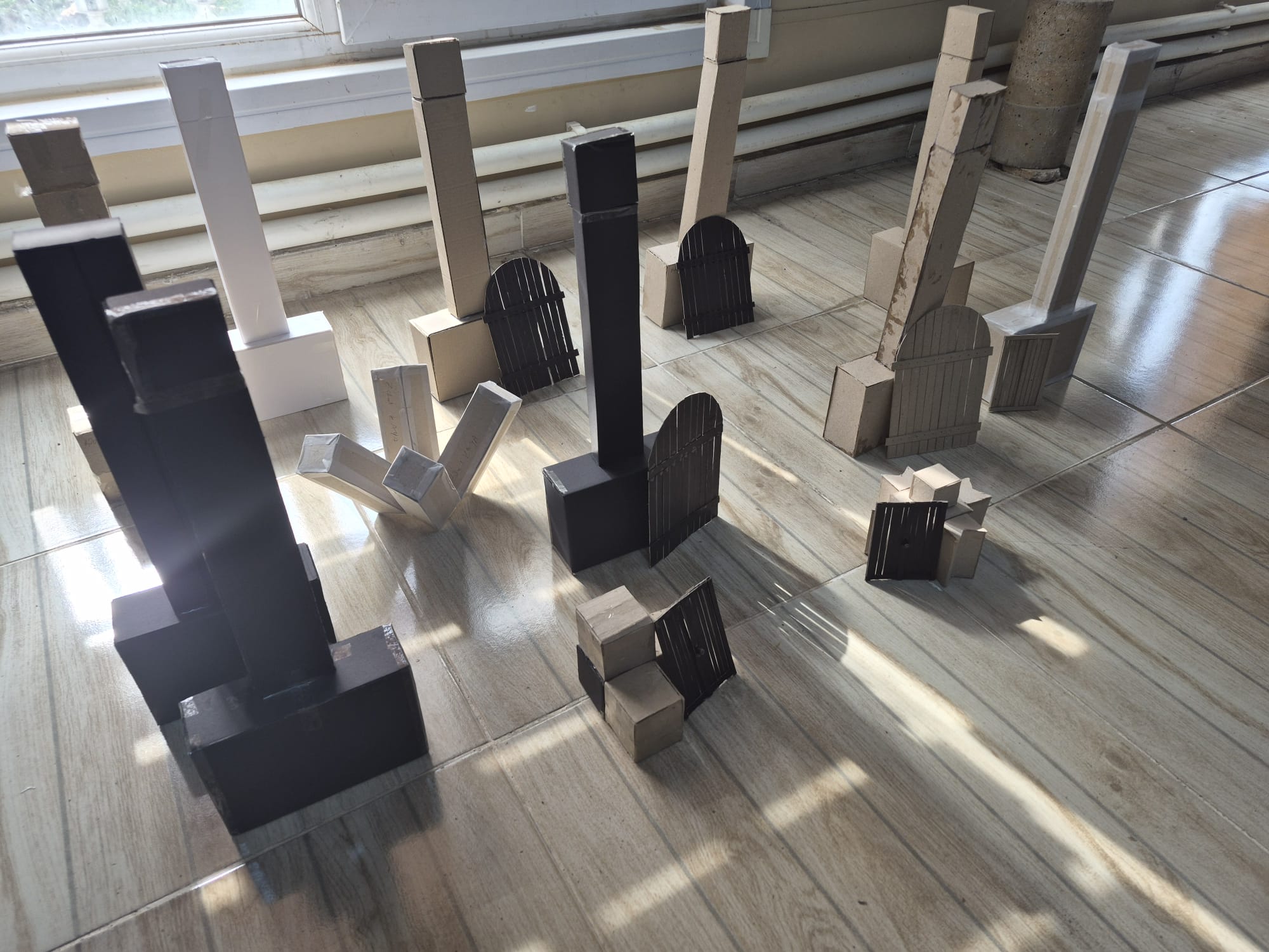 Maket Yapım Teknikleri Dersi Öğrenci Çalışmaları